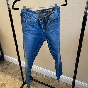 Guess jeans. Cigarette crop. Size 28